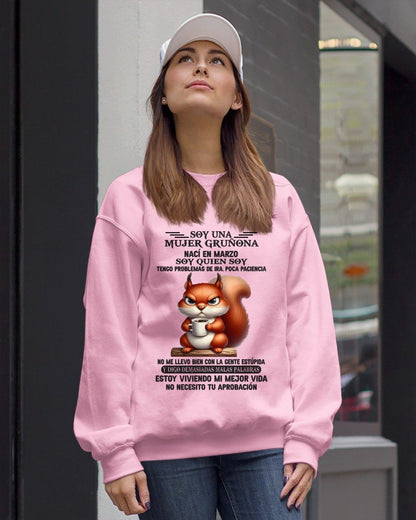 MARZO - MUJER GRU��ONA - REGALO DE CUMPLEA��OS PARA MUJERES - MTNN03sp (SKU09-36-03)