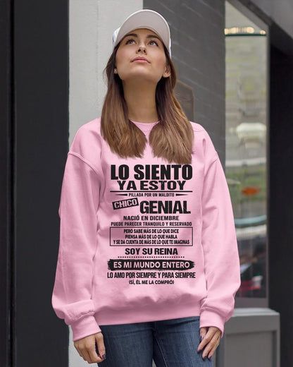 Diciembre - Chico genial Nació en diciembre - Regalo especial para novia - T12 (SKU04-18)