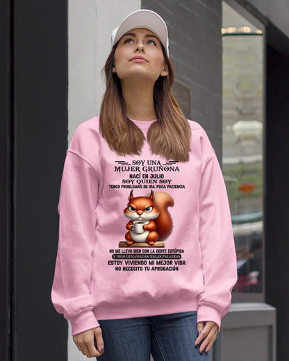 JULIO - MUJER GRU��ONA - REGALO DE CUMPLEA��OS PARA MUJERES - MTNN07sp (SKU09-36-07)
