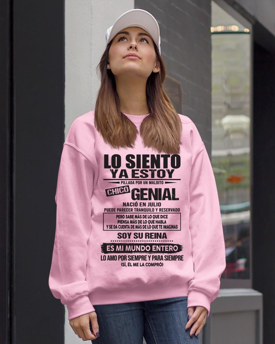 Julio - Chico genial Nació en julio - Regalo especial para novia - T07 (SKU04-18)