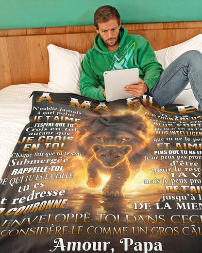 Cadeau Spécial Pour Ta Fille Couverture - De Papa (SKUB09-63)