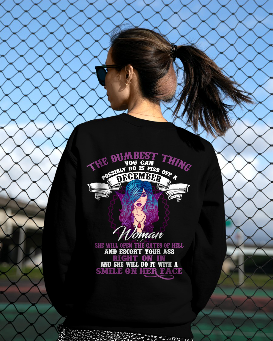 DECEMBER – WILD & DANGEROUS GIRL – T-SHIRT FOR WOMEN  - MTNN12 (SKU2605-248-12)