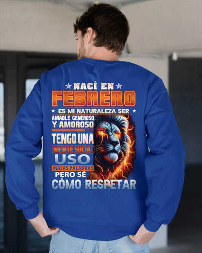 FEBRERO - MENTE SUCIA PERO S�� RESPETAR - REGALO DE CUMPLEA��OS PARA HOMBRES - MTNN02sp (SKU10-68-02)