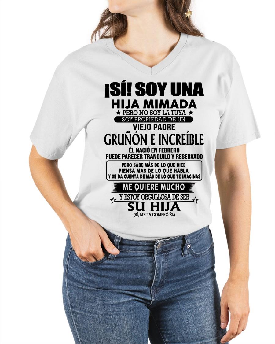 (Febrero) Padre Increíble - Regalo especial para hija - T02 (Sku.TbnA16)