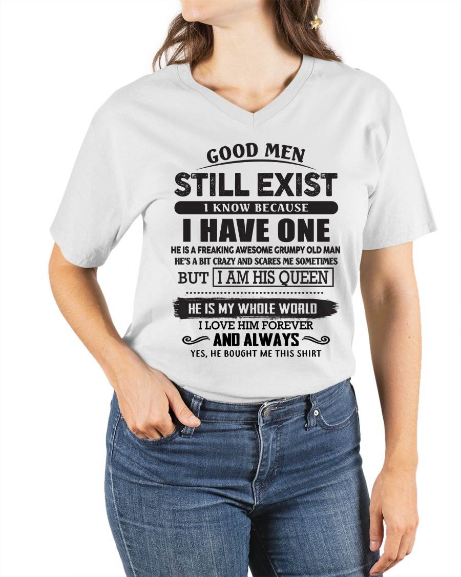 Good Men Still Exist - Perfect Gift For Your Girlfriend, Wife From Boyfriend, Husband - MTNN00 (SKU26T-0192-00)