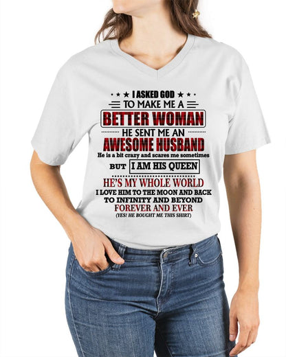 GOD SENT ME AN AWESOME HUSBAND - GIFT FROM HUSBAND - MTNN00 (SKU12-321-00)