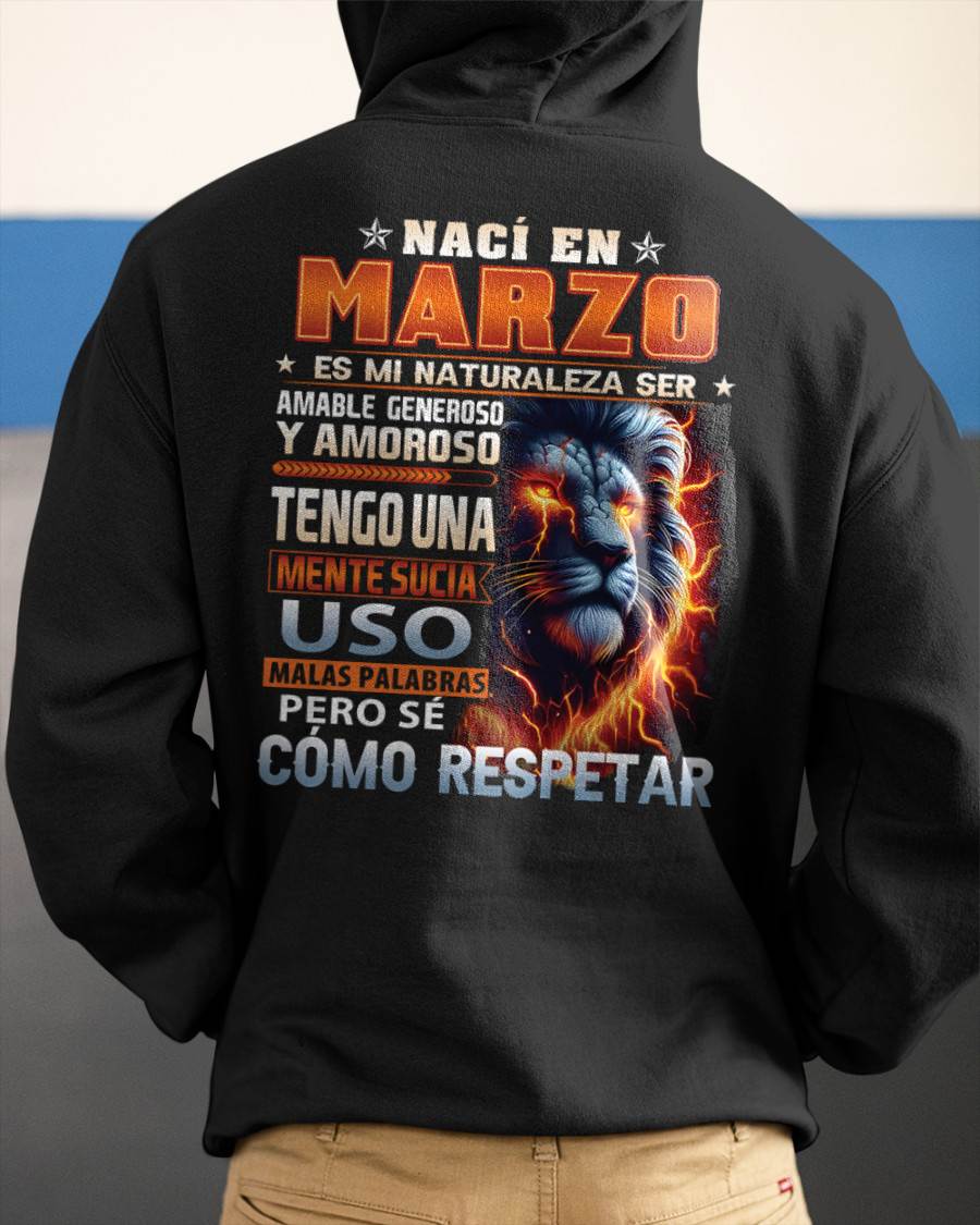 MARZO - MENTE SUCIA PERO S�� RESPETAR - REGALO DE CUMPLEA��OS PARA HOMBRES - MTNN03sp (SKU10-68-03)