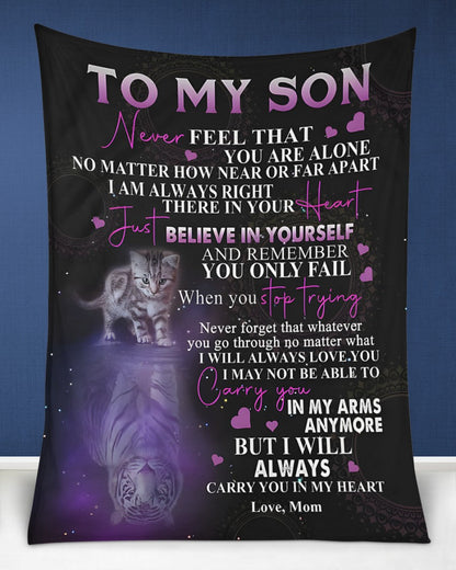 Special Blanket for Your Son - From Mom Blanket (SKUB11-53)