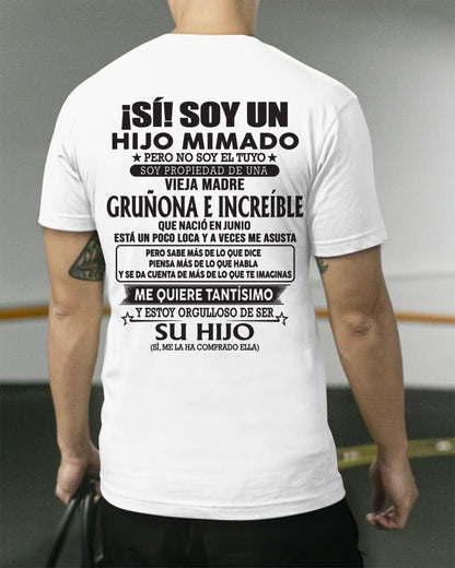 Junio - Madre de junio – Regalo especial para hijo – T06 (SKU05-85)