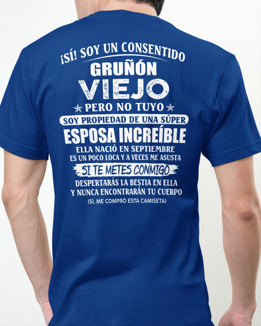 Esposa Increíble Septiembre - Regalo especial para tu marido - T09 (SKU07-68-09)