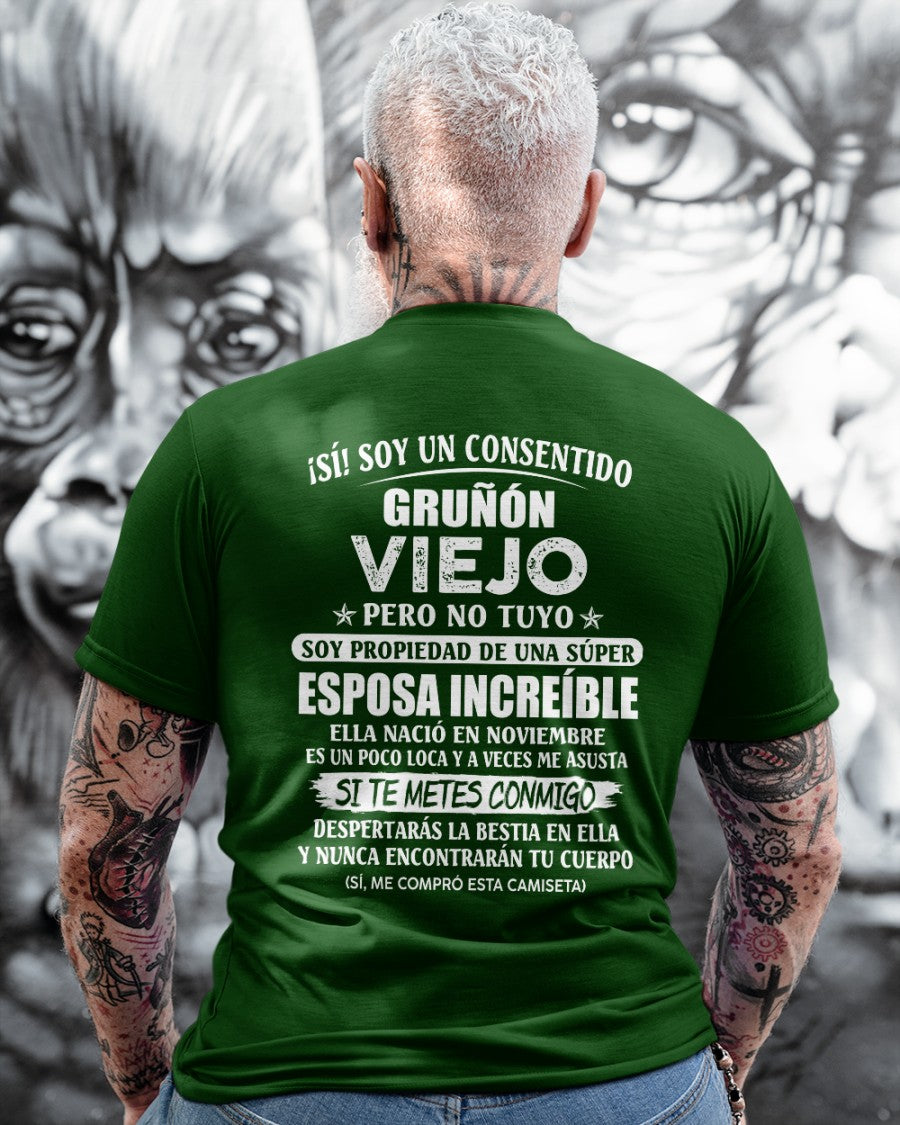 Esposa Increíble Noviembre - Regalo especial para tu marido - T11 (SKU07-68-11)