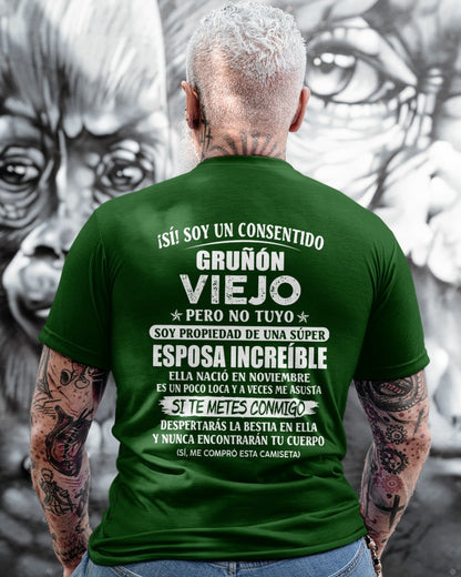 Esposa Increíble Noviembre - Regalo especial para tu marido - T11 (SKU07-68-11)