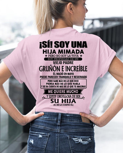 Mayo Padre Increíble - Regalo especial para hija - TBN - T05 (SKU04-109-05)