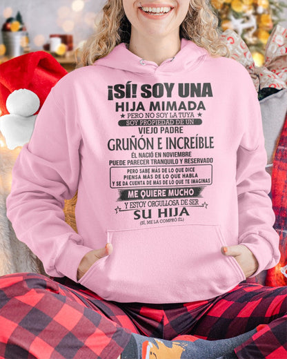 Padre nacido en Noviembre - Regalo especial para hija - TBN - T11 (Sku.TbnA16-11)