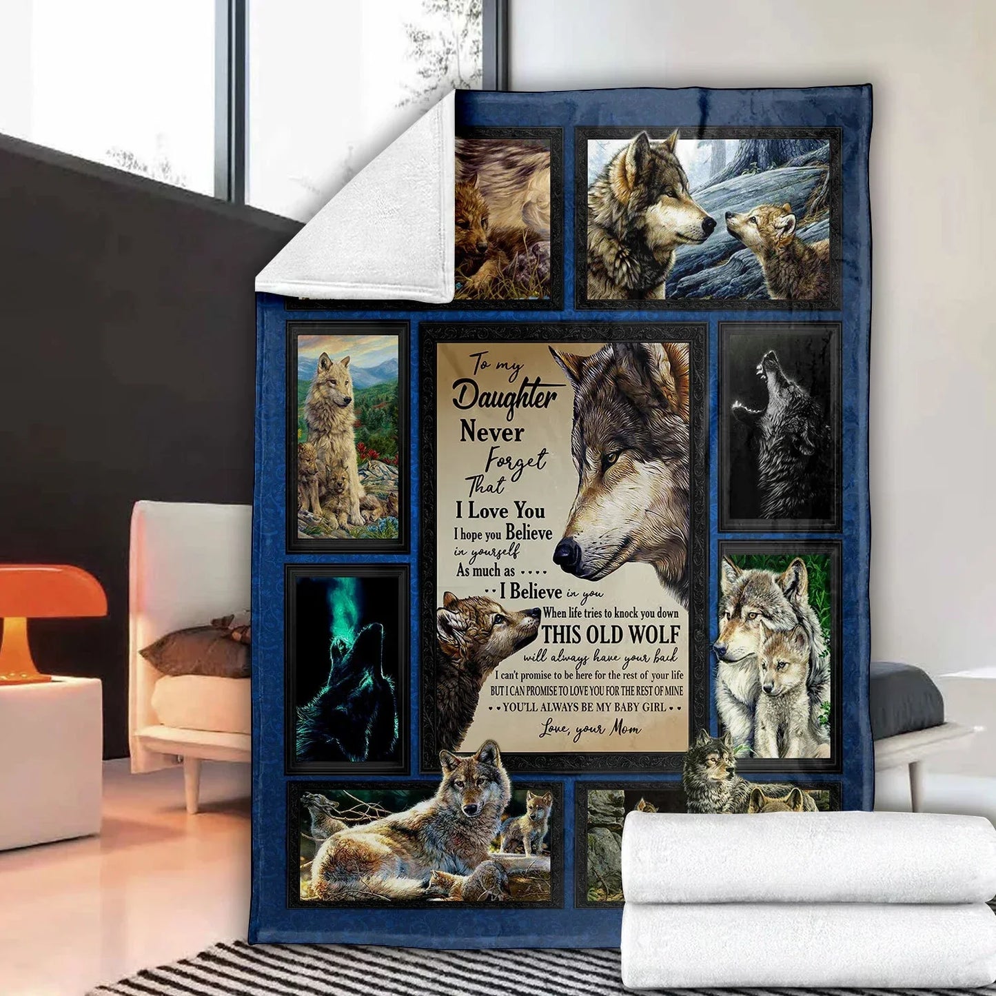 Special Gift For Your Daughter Blanket - From Mom