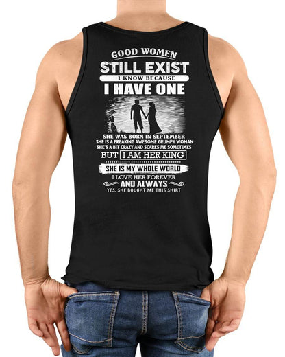 SEPTEMBER - GOOD WOMEN STILL EXIST - PERFECT GIFT FROM WIFE, GIRLFRIEND - MTNN09 (SKU2604-293-09)