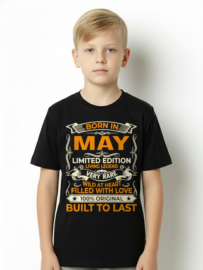 Born In May – Limited Edition Living Legend - T-Shirt For Men - MTNN05 (SKU2605-226-05)