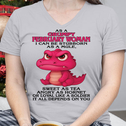 February - Grumpy Old Woman - Perfect Gift For Women - MTNN02 (SKU09-31-02)