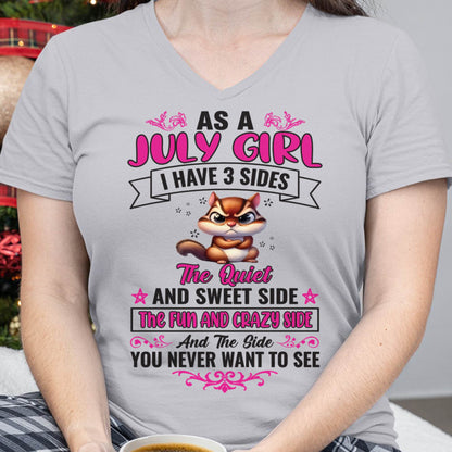 July - Funny 3 Sides Quote - Perfect Gift For Women - MTNN07 (SKU09-37-07)