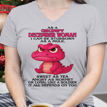 December - Grumpy Old Woman - Perfect Gift For Women - MTNN12 (SKU09-31-12)